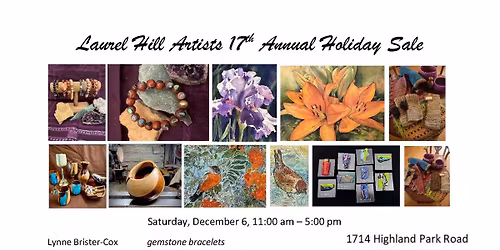 Laurel Hill Artists 17th Annual Holiday Sale