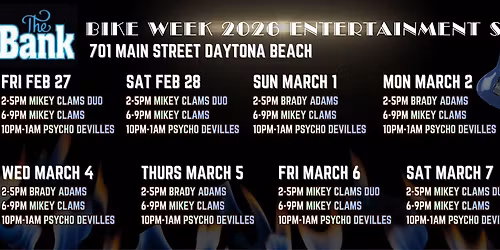 Bike-Week at The Bank 