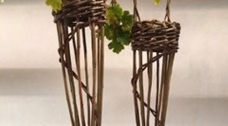 Basket Bird Feeder Willow Workshop