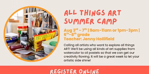 All Things Art Summer Camp