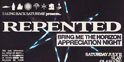 Repented: Bring Me The Horizon Appreciation Night - Glasgow