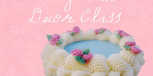 Vintage Cake Decorating Class