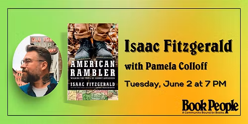 BookPeople Presents: Isaac Fitzgerald - American Rambler