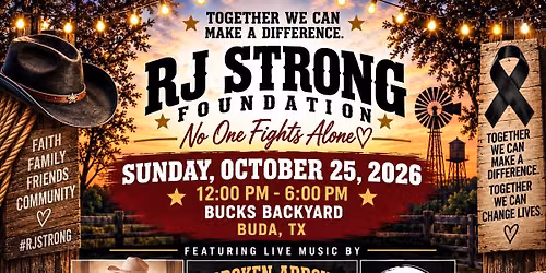 RJ Strong first annual fundraiser 