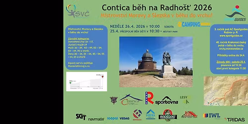 Contica b\u011bh na Radho\u0161\u0165 2026 - Mistrovstv\u00ed Moravy a Slezska v b\u011bhu do vrchu