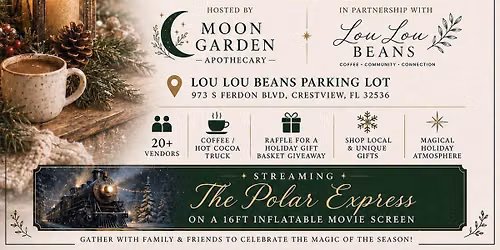 Enchanted Yule Market Dec 18 at Lou Lou Beans Gift Shop, Crestview, FL