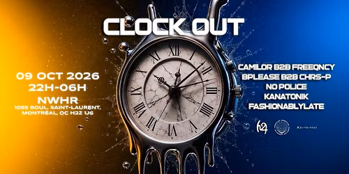 CLOCK OUT @ NWHR 09\/10\/2026