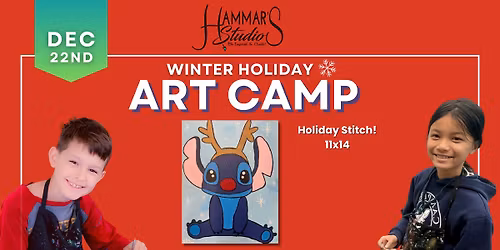\ud83c\udfa8\u2744\ufe0f Holiday Stitch! 11x14; Winter Holiday Art Camp Dracut\ud83e\udd8c\u2603\ufe0f
