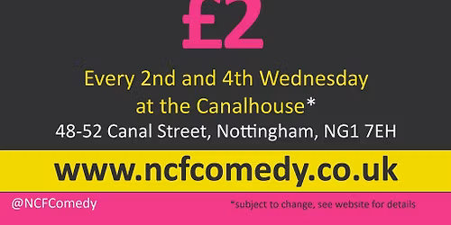 Canalhouse \u00a32 Comedy Night