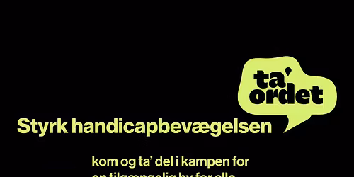 KOM TIL POLITISK LYTTEM\u00d8DE OM TILG\u00c6NGELIGHED I AARHUS KOMMUNE