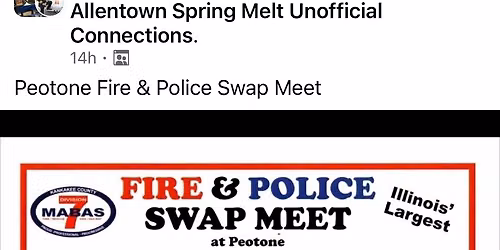 Peotone Fire & Police Swap Meet