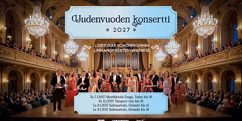 Uudenvuoden Wienil\u00e4iskonsertti (AT), Tampere-talo, Tampere 8.1.2027
