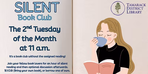 Silent Book Club at the Tamarack District Library 