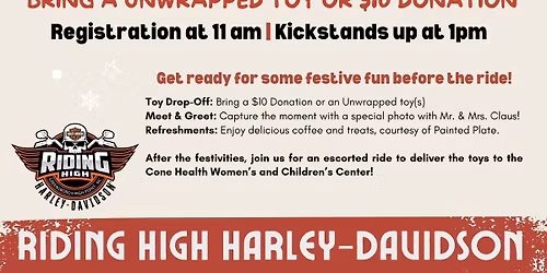 Riding High Harley-Davidson's  2025 Annual Toy Run