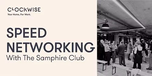 Speed Networking with The Samphire Club