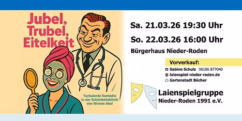 Auff\u00fchrung "Jubel, Trubel, Eitelkeit"