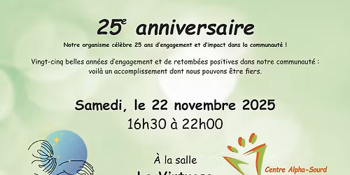 25e anniversaire du CASRS