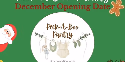 December Peek-a-Boo Pantry