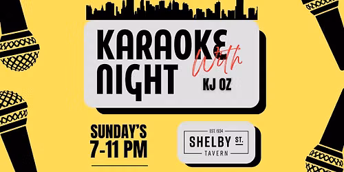 Karaoke Night With KJ Oz 