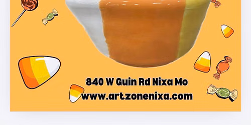 Throw Your Own Candy Corn Bowl