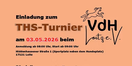 THS Turnier in Loitz 3. Mai 2026