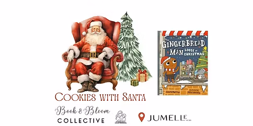Cookies with Santa with Book & Bloom at Jumelle & Co.