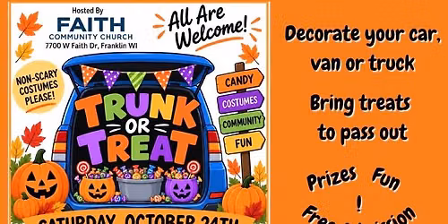 Trunk or Treat @ FCC 