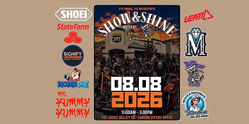 4th Annual 395 Motorsports Show & Shine
