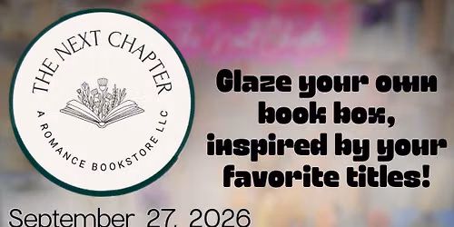 Glaze Your Own Book Box