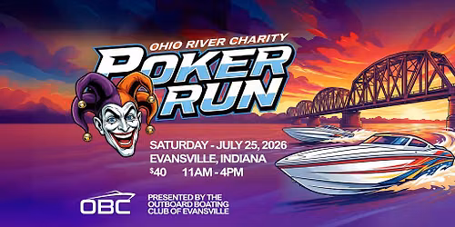 19th Annual Ohio River Charity Poker Run