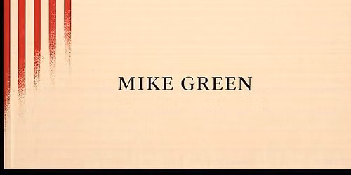 Author Talk with Mike Green (Central Point Library)