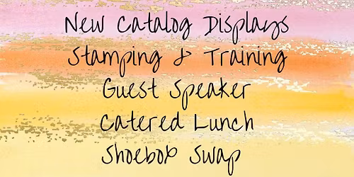 Spring Inkspiration- Demonstrator Event