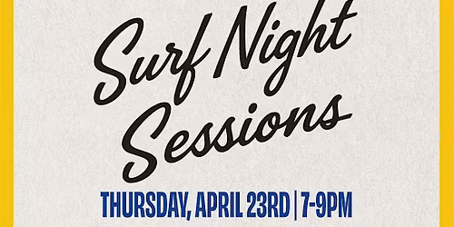 Surf Night Sessions @ Temaki Bar Sushi!