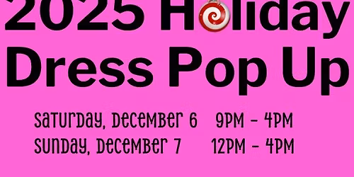 Holiday Dress Pop Up - Nothing over $39
