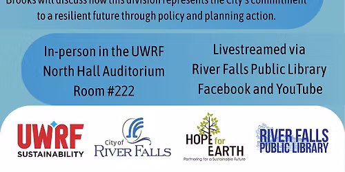 Sustainability Speaker Series: Ensuring a Sustainable Future