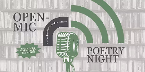Open Mic Poetry Night at The Dusty Bookshelf