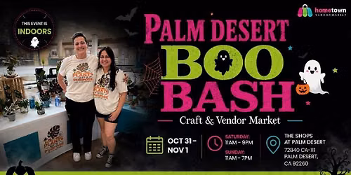 Palm Desert Boo Bash Craft and Vendor Market