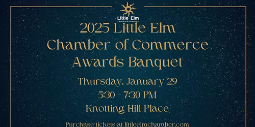 Little Elm Chamber Awards Banquet