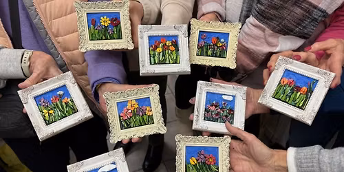 Small and Mighty Smalti Flowers with Karen Sasine