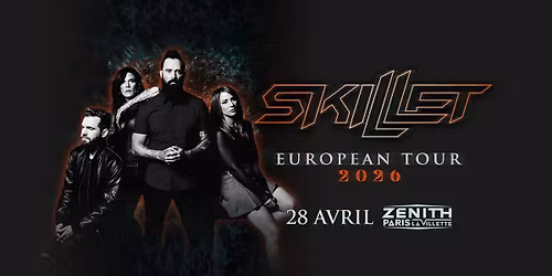 SKILLET | PARIS | Z\u00e9nith Paris -La Villette