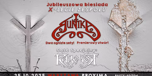 Jubileuszowa biesiada - X-lecie zespo\u0142u Runika
