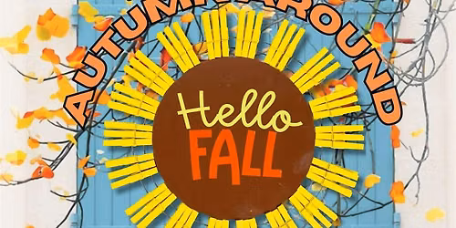 Autumn Around the Door Fall Wreath