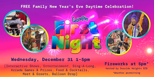 New Years Eve Celebration at Casino Pier