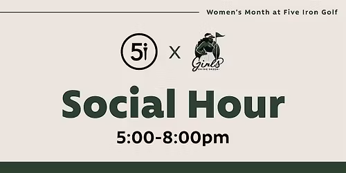 Women's Golf Month \u2014 Girls on the Green Golf Network x Five Iron Golf