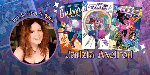 FREE Friday Evening Signing with Jadzia Axelrod!