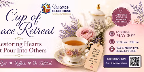 Cup Of Grace Retreat by Vincent's Clubhouse