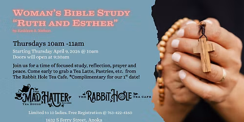 FULL! Woman's Bible Study - "Ruth and Esther" 