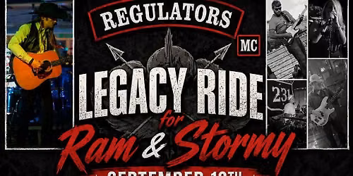 Ram & Stormy Legacy ride