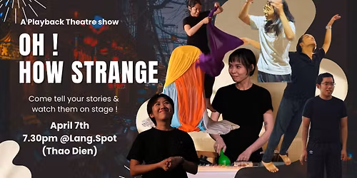 Oh ! How strange ! A Playback Theatre night for expats