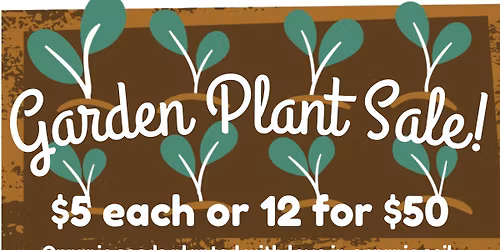 Garden Plant Sale
